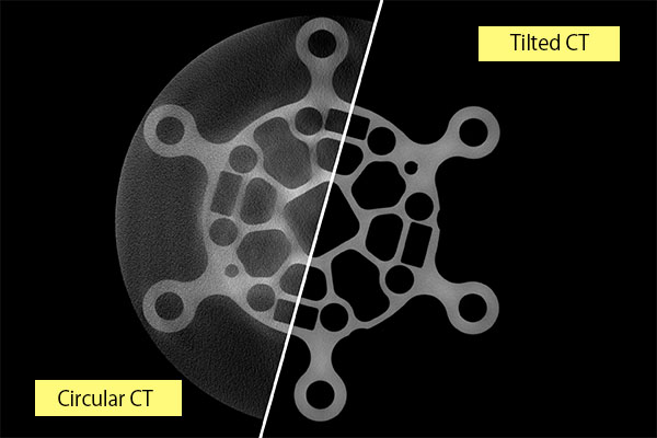 A close-up of a circular object  Description automatically generated